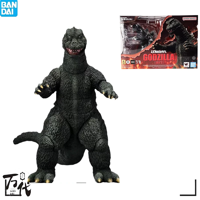 

ORIGINA BANDAI ANIME GENUINE GOJIRA S.H.MONSTERARTS GODZILLA [1972] ACTION FIGURE GIFTS COLLECTIBLE ORNAMENTS