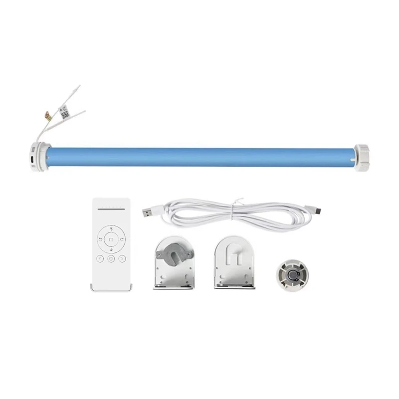 AB09-Matter Over Thread Smart Roller Shade Blinds Motor Built In Battery For 38Mm Tube App