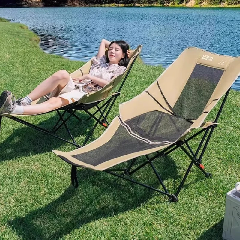 

Folding Beach Chair Fishing Beach Accessories Outdoor Garden Loungers Backrest Chair Tourist Angelstuhl Sun Loungers Furniture