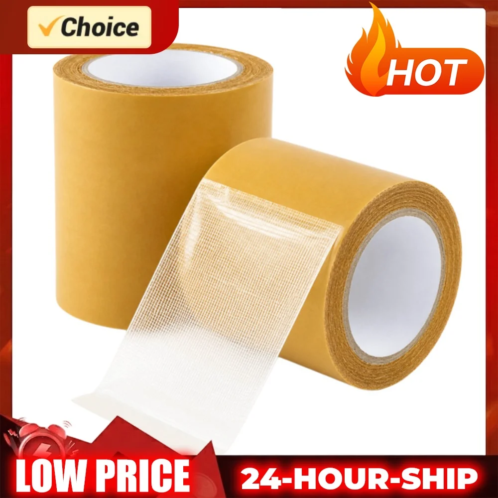 Carpet Fixing Tape Removable No Residue Multipurpose Mounting Tape Fiberglass Grid Adhesive for Household & Industrial Use