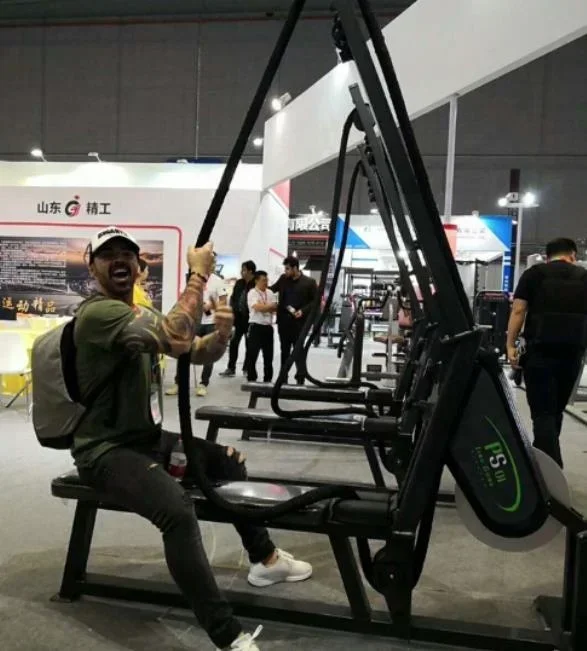 Rope-climbing machine