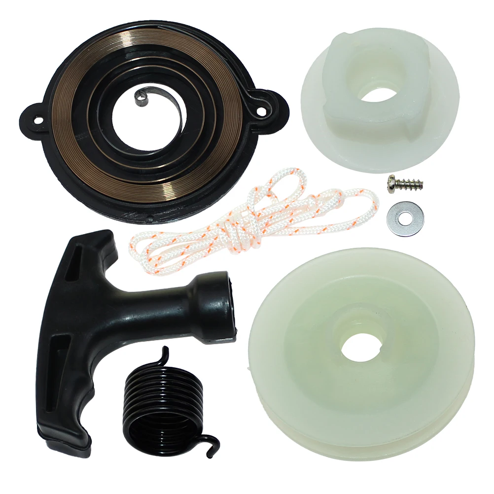 Recoil Starter Pulley Reel CATCHER,PAWL,Rope,Spring Kit For Echo CS-3700ES CS-4200ES CS-4200TES P022006240,A507000010,P022006250