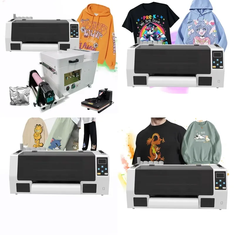 for Custom Logo A3 XP600 DTF Machine Digital Printer T-Shirt Printing Transfer Cloth