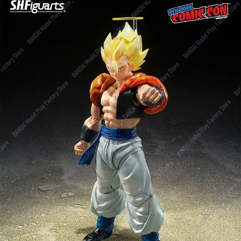 Bandai Genuine SHF Dragon Ball SUPER SAIYAN GOGETA -EXCLUSIVE EDITION- Anime Action Figure Collectible Model Toys Gift Children