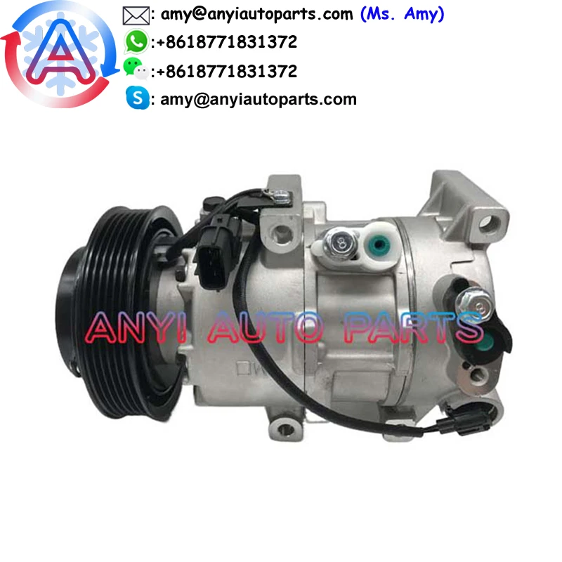 China Factory    COM002 977011R100 977011W600 CO 20765C auto ac compressor for Kia Rio All Models/Hyundai Accent COM002