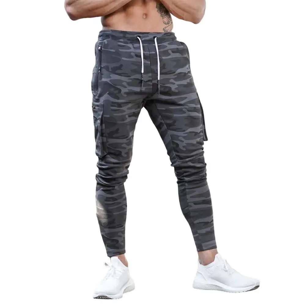 

Gym Fitness Sweatpants Men Sportswear Bodybuilding Jogging Trackpants Sports Workout Training Trousers Running Sport Pants Men