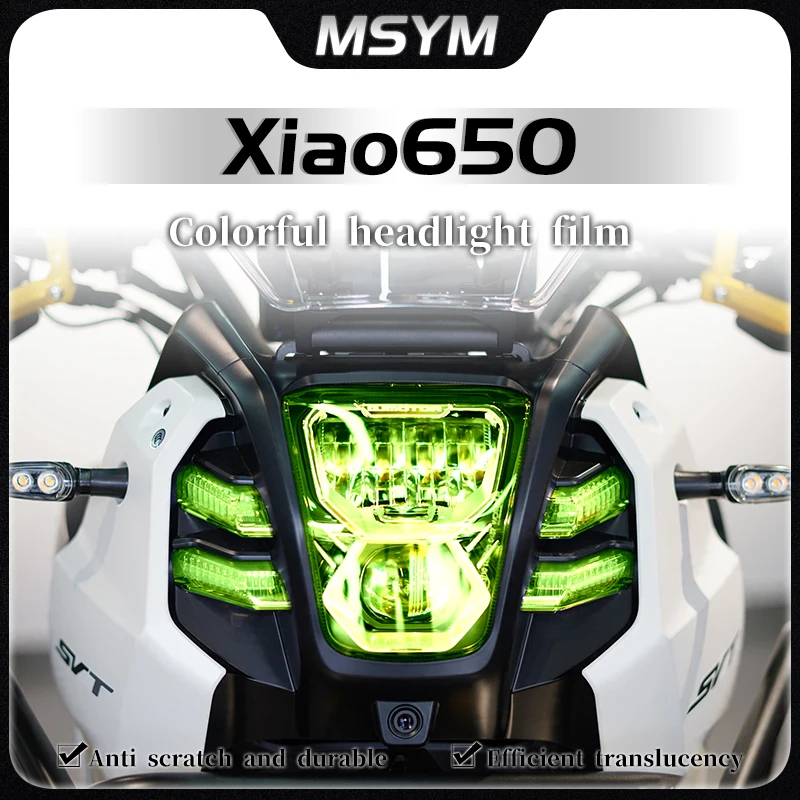 

For QJMOTOR XIAO 650 xiao 650 Headlights taillights instrument panels invisible car cover repair film stickers accessories