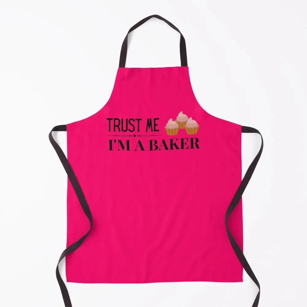 Trust me I'm a baker Apron Cleaning Products For Home kitchen woman Kitchen New 2022 Year Apron