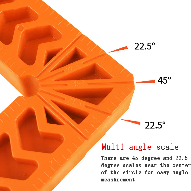 Strumenti di misurazione per la lavorazione del legno-righelli angolari per il fissaggio rapido con righelli di posizionamento ad angolo retto in