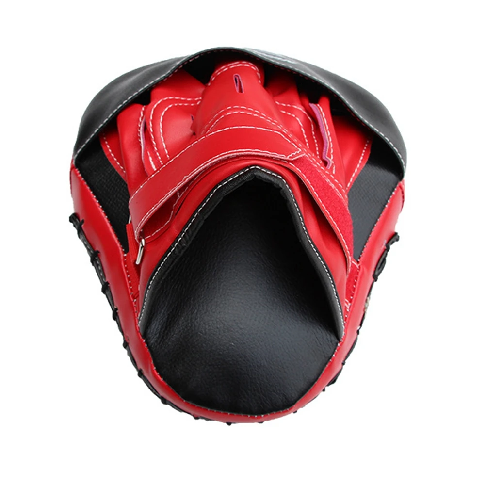

1 Pair Focus Punch Mitts Pu Kicking Palm Pads Taekwondo Boxing Training Adjustable Strap Lightweight