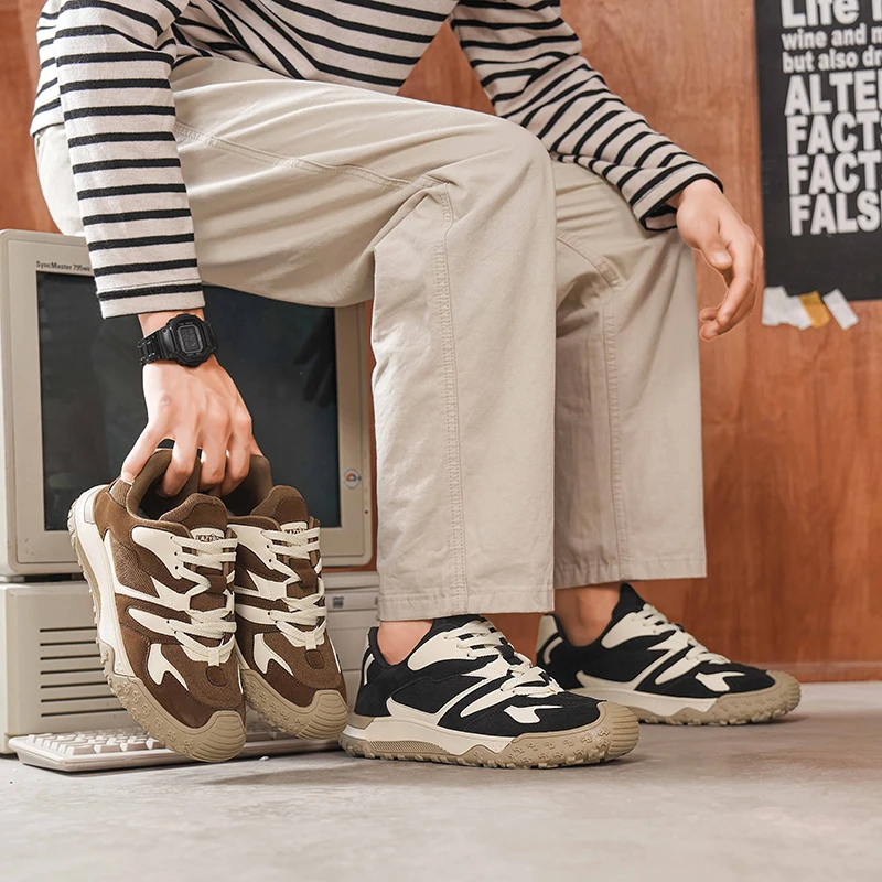 

Men's Casual Sports Shoes Fashionable and Versatile Korean Version Forrest Gump Shoes Lightweight, Comfortable and Soft