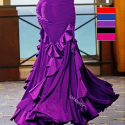 womens flamenco skirts for women skirt for girls child costume red blue black dresses children spanish dance dresses dancer