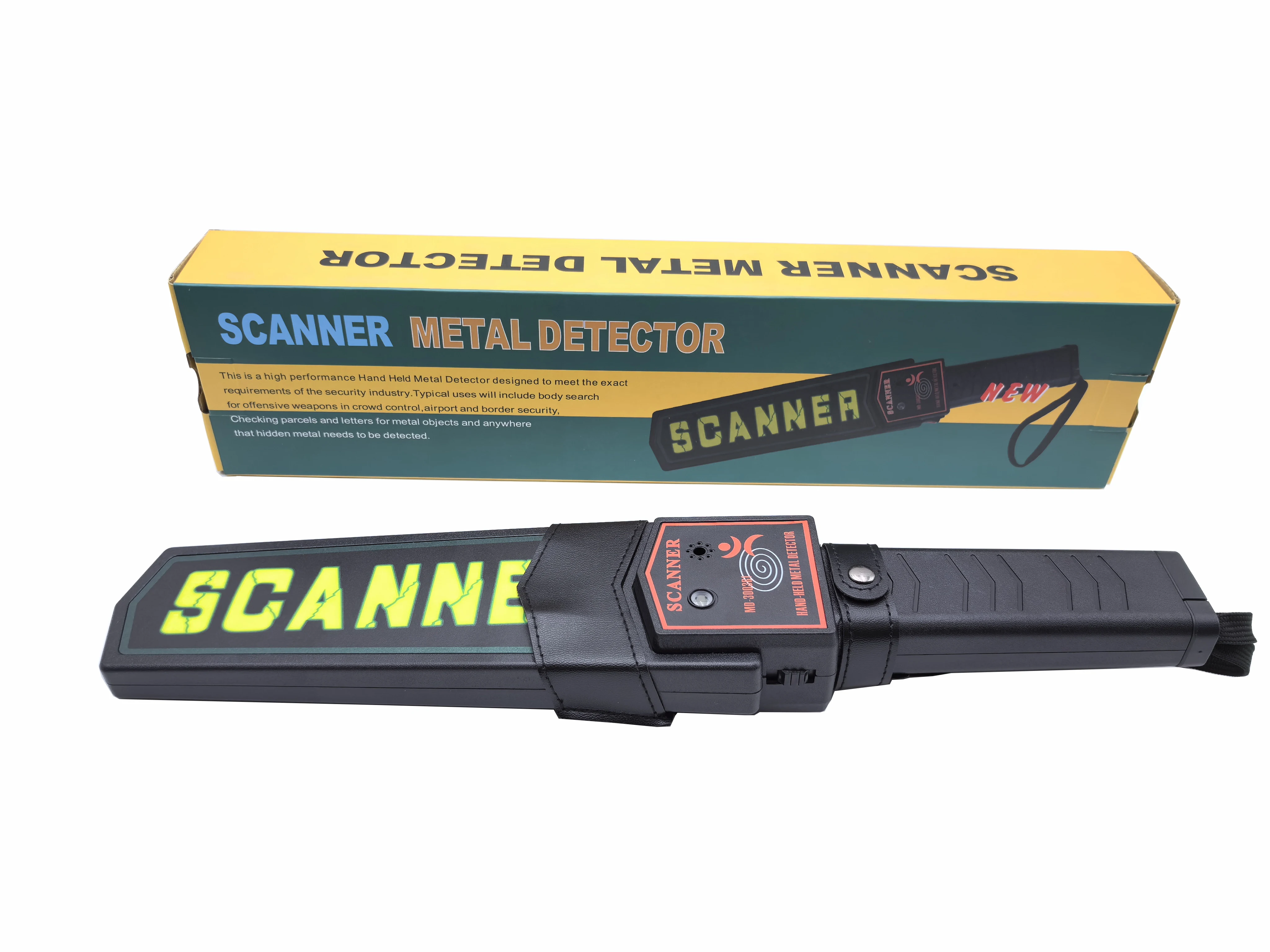 Good quality MD-3003B1 Security Wand Handy Scanner Full Body Hand Held Security Metal Detector