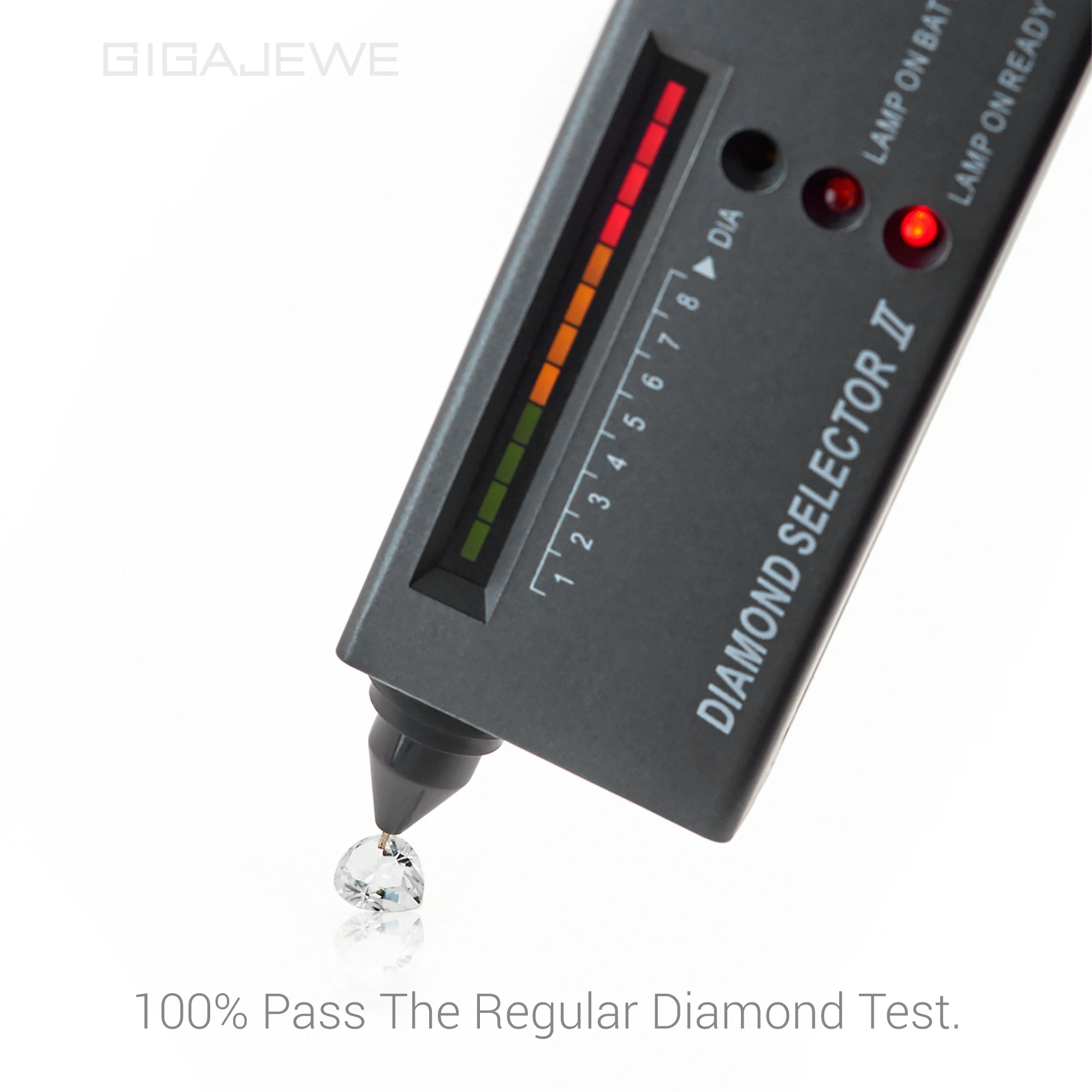 GIGAJEWE Hand Made Pear White TOP D VVS1 Moissanite Premium Gems Loose Diamond Test Passed Gemstone For Jewelry Making