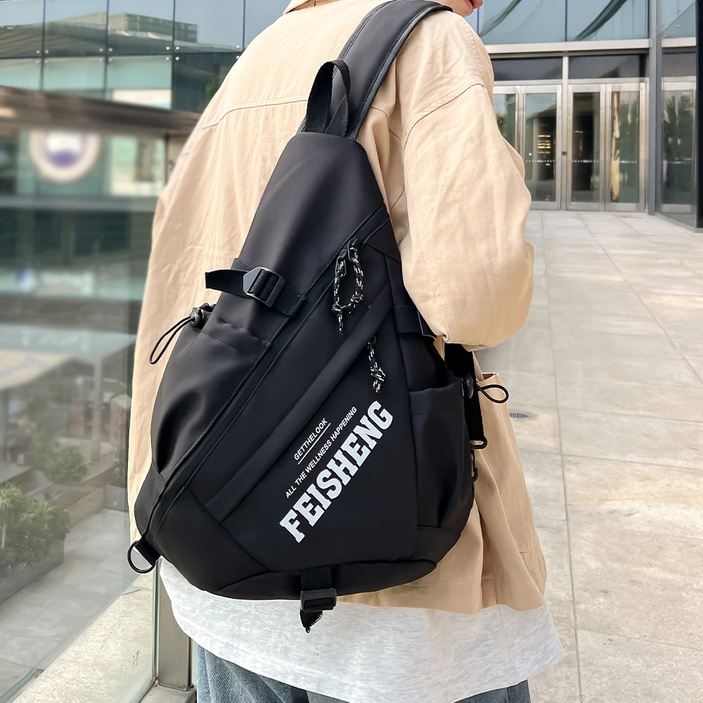 Pendler-Umhängetasche im Lazy-Style, Nischen-Design, Große Kapazität, Personalisierte Casual-Schultertasche, Vielseitig und Leicht – Detail 20