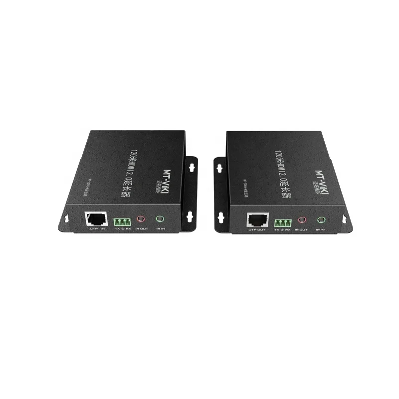 

In stock4K HDMI Extender Over Ethernet,MT-ViKI 120m 4K 60Hz HDMI Transmitter and Receiver Over Cat5 Cat6 with IR Remote