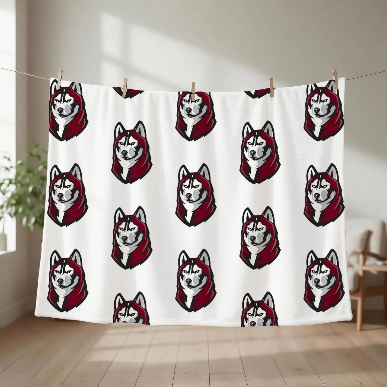 Bloomsburg Husky Throw Blanket Nap For Decorative Sofa For Sofa Thin Blankets For Sofas Blankets