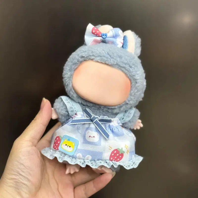 

Mini Plush Doll's Clothes Outfit Accessories For 17cm Doll Overalls Set Clothing Gift NEW Doll Dress Replace Doll Wear
