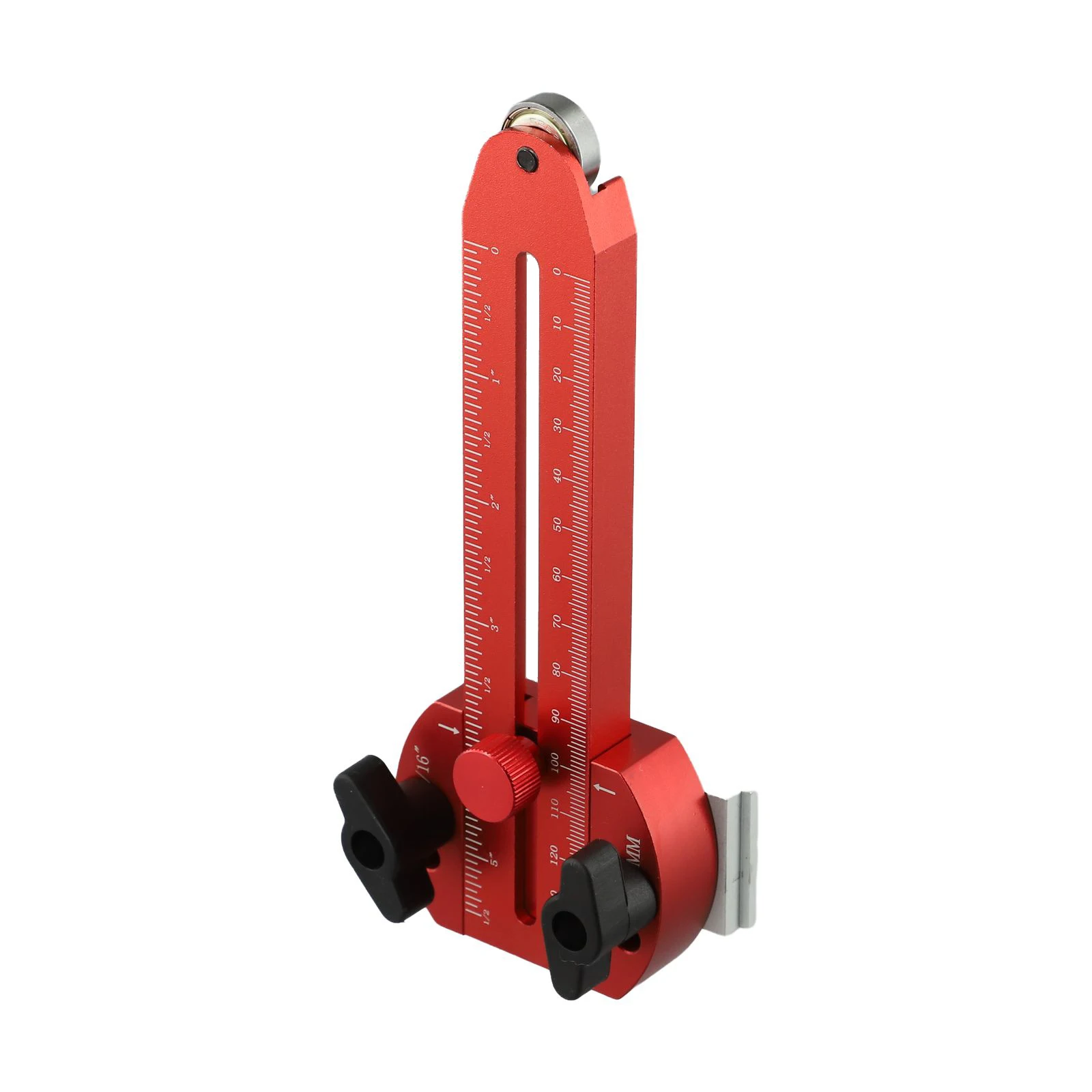 Используется в мастерских 18,5 см х 9 см 7,28 х 3,54 дюйма Регулируемая направляющая для узкой резки полос Регулируемая направляющая для деревообработки Регулируемая направляющая для рифвания