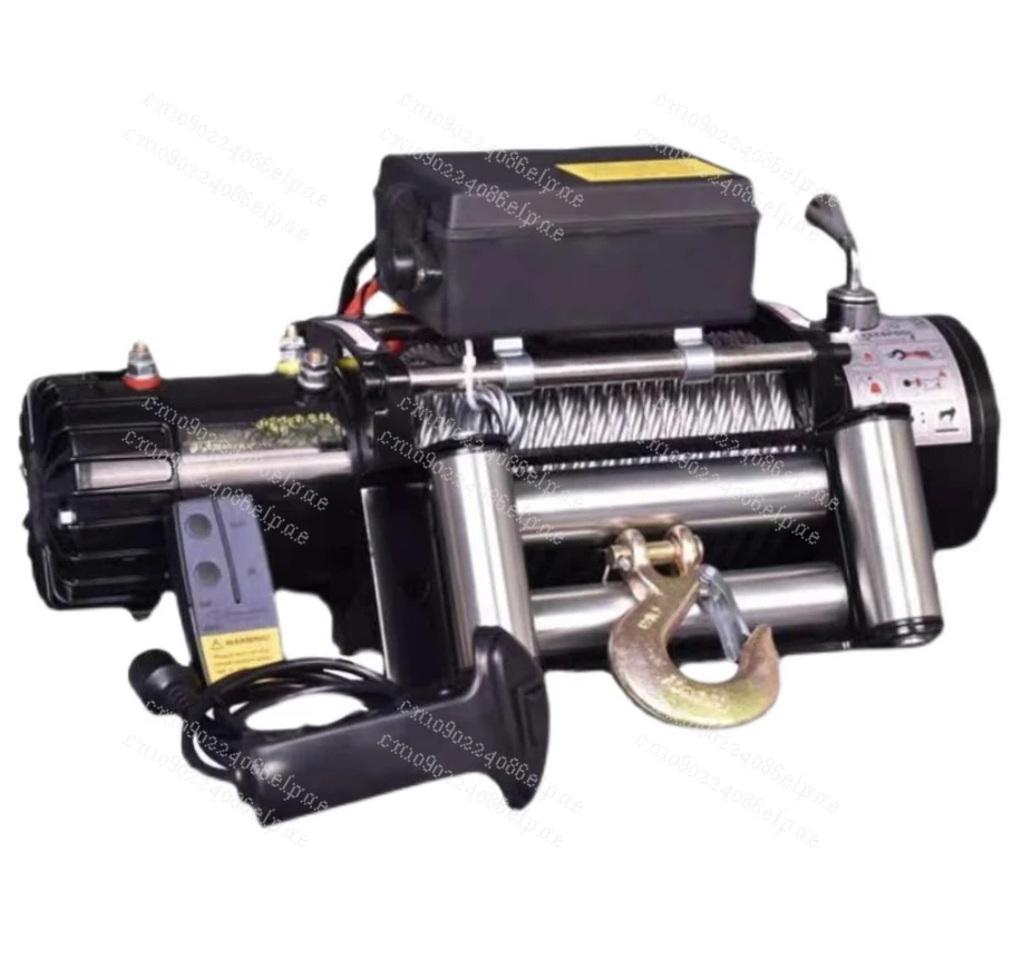 

Электрическая лебедка, автомобильная лебедка с тросом, кран, 12В, 24В, тяговый двигатель для автомобиля, подъемник, лебедка, автомобильная лебедка