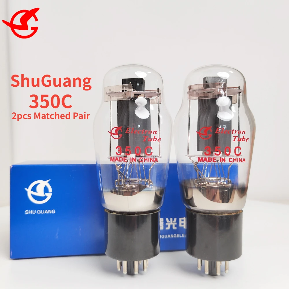 350C ShuGuang Vacuum Tube Audio Valve Replaces 6L6/6P3P/5881/KT66 for Tube Amplifier DIY HIFI Audio Amplifier Match Quad 