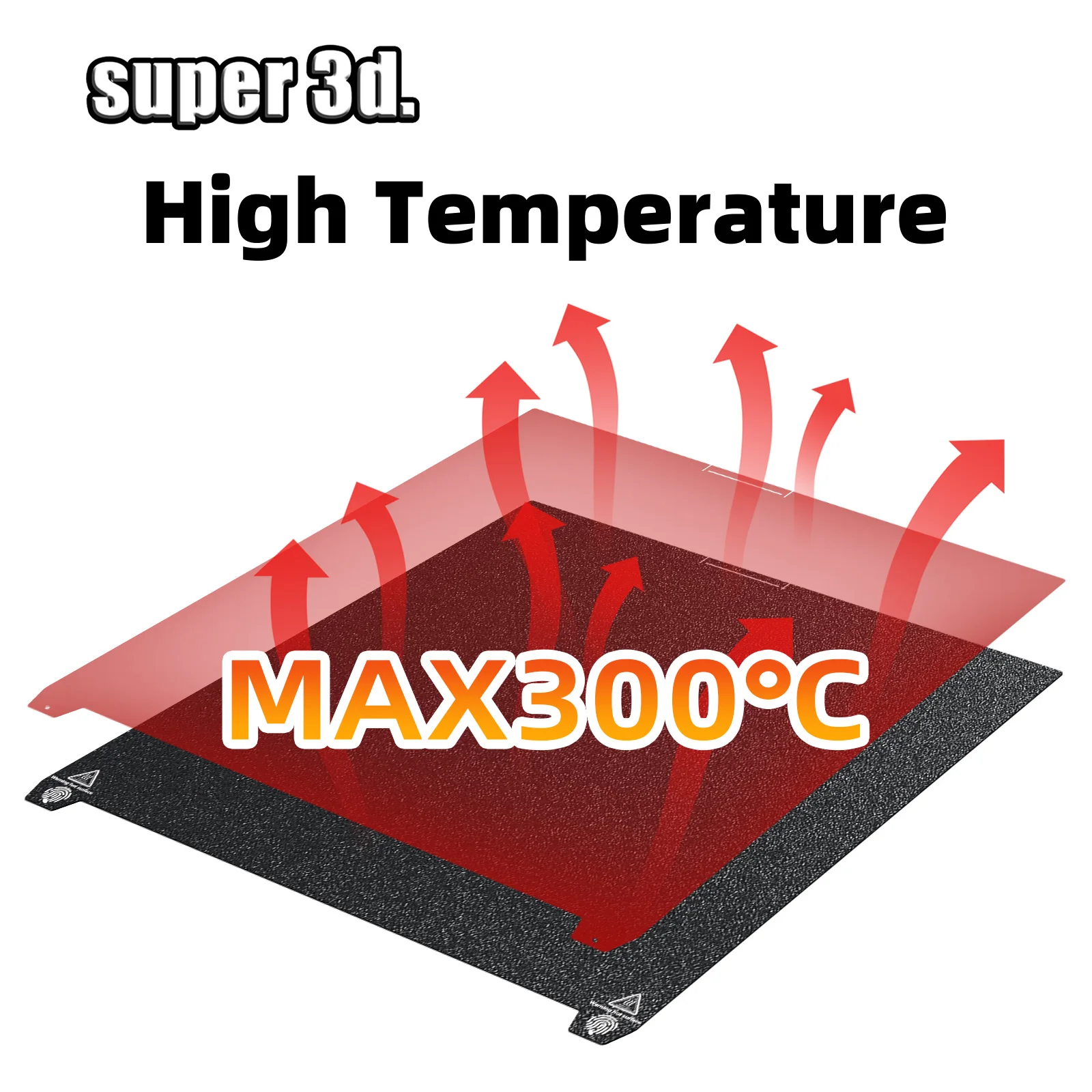 

Creality K2 PLUS PEI Build Plate Textured PEI 370x370 PEI Spring Steel Sheet Heated Bed For Creality k2 Plus Accessories Hotend