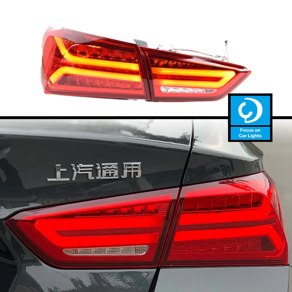 Taillights Styling For Chevy Malibu XL 2016-2019 Tail Light LED DRL Running Signal Brake Reversing Parking Lighthouse Facelift