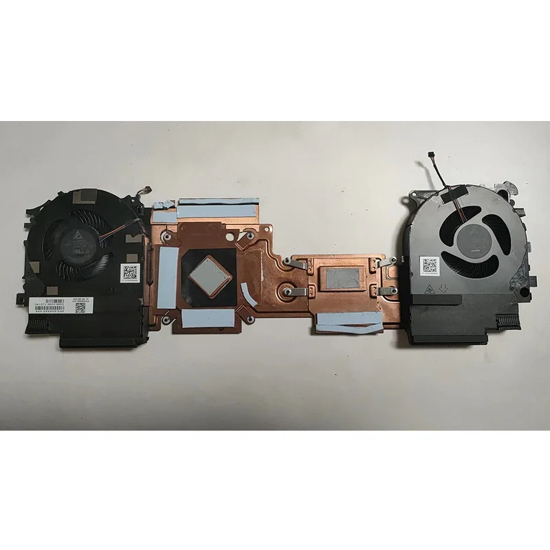 PP+  AT2YG002DA0 Cooler For HP ZBook Fury 15 G7 AMD CPU GPU Cooling Fan with Heatsink M75776-001
