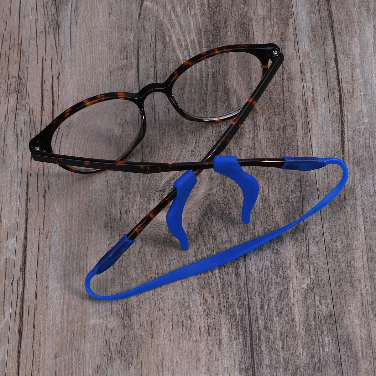 5Sets Silicone Anti-Slip Glasses Strap for with Ear Lock Hook Lightweight Comfortable for Walking Biking Hiking Climbing