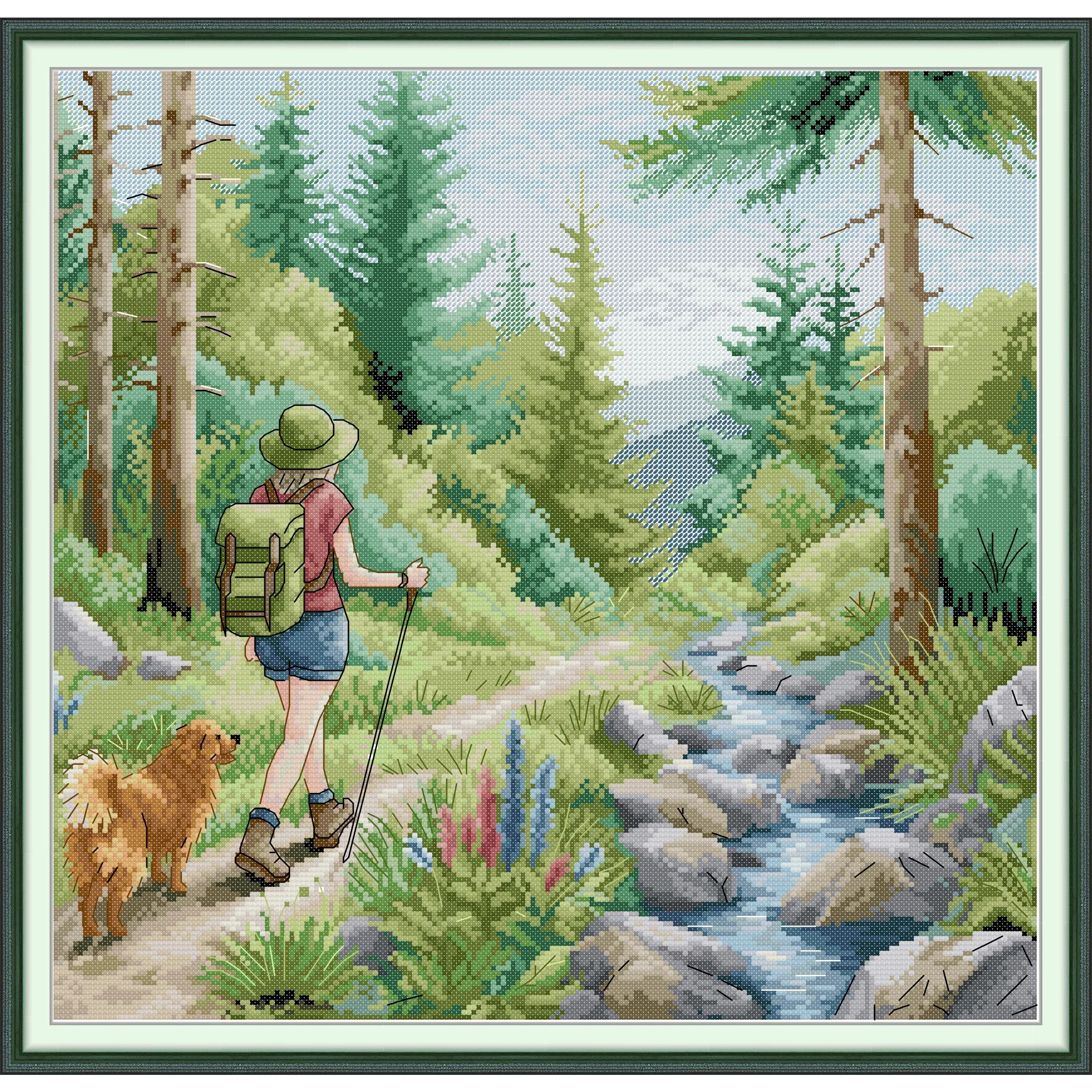 

Набор для вышивания крестиком: канва Аида 14 и 11 каль, с рисунком, для рукоделия, вышивки, DIY, ручная работа