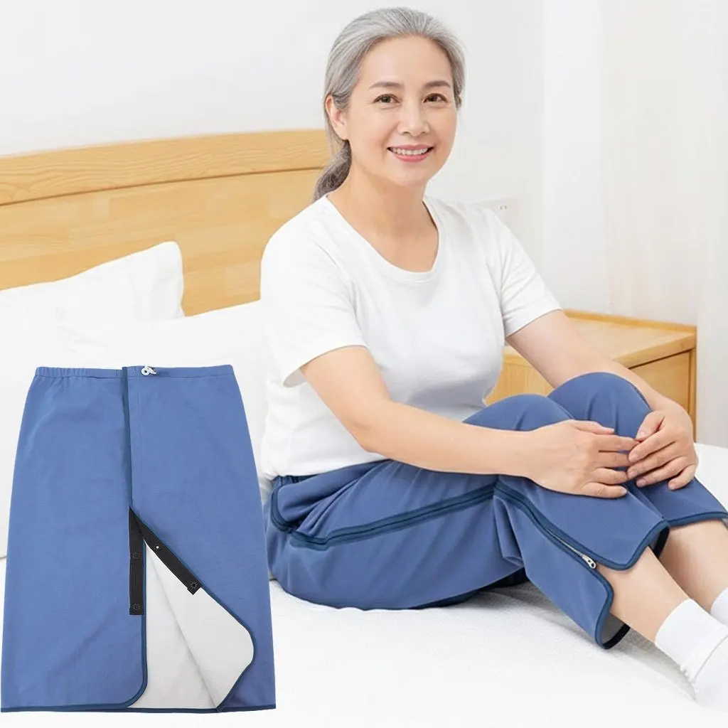 تنورة مريحة ومضادة للتسرب - ملابس نوم قطنية قابلة لإعادة الاستخدام للحيض