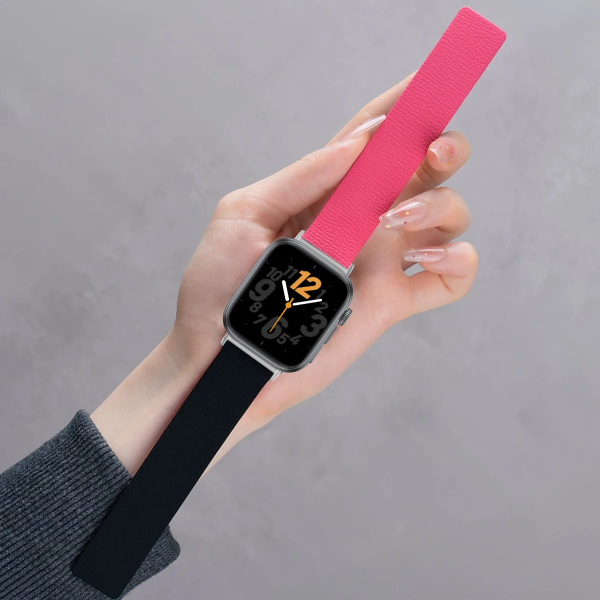 Magnetic Band for Huawei Watch Fit 5/4Pro Two Color Sport Strap Soft Silicone Correa for Huawei Band 5/4/3 Replace Bracelet Belt