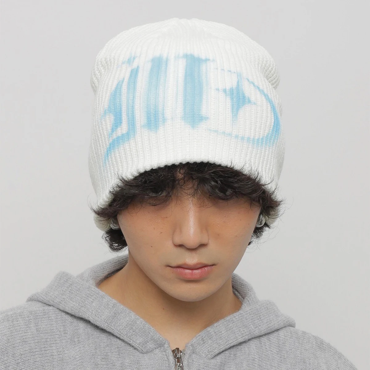 Color Block Street Sanskrit Knitted Hats Autumn and Winter New Unisex Y2K Warm Personal Versatile Subculture Fashion ins Beanies
