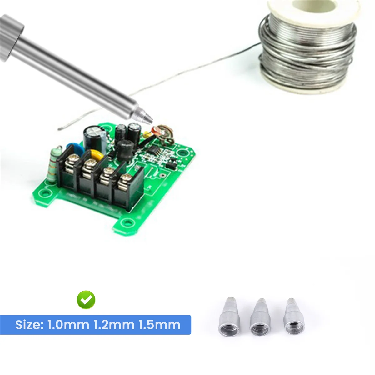 Imagem -05 - Ferramenta Desoldering Elétrica Sucção a Vácuo Solda Sucker Pump Acessórios Substituir por Bico Proskit Ss331h