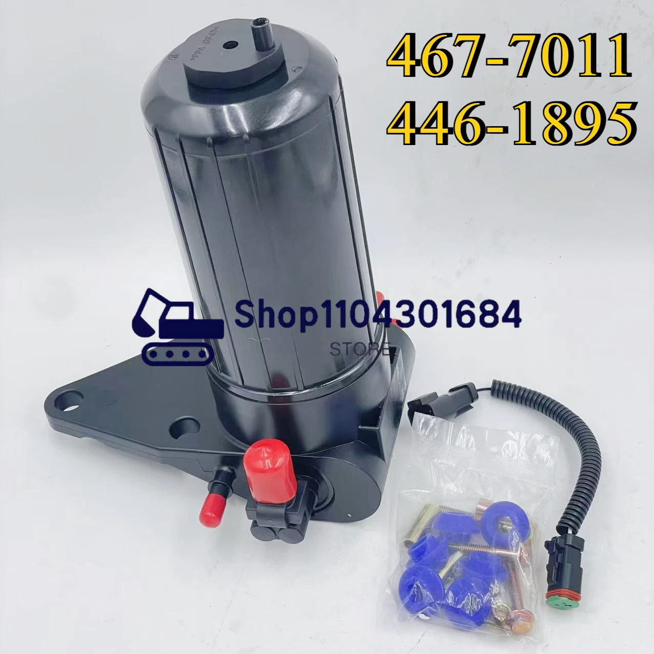 

Excavator Accessories 467-7011 446-1895 4677011 4461895 Electronic Fuel Oil Delivery Pump 12V 24V for Caterpillar E320D2 E336D2