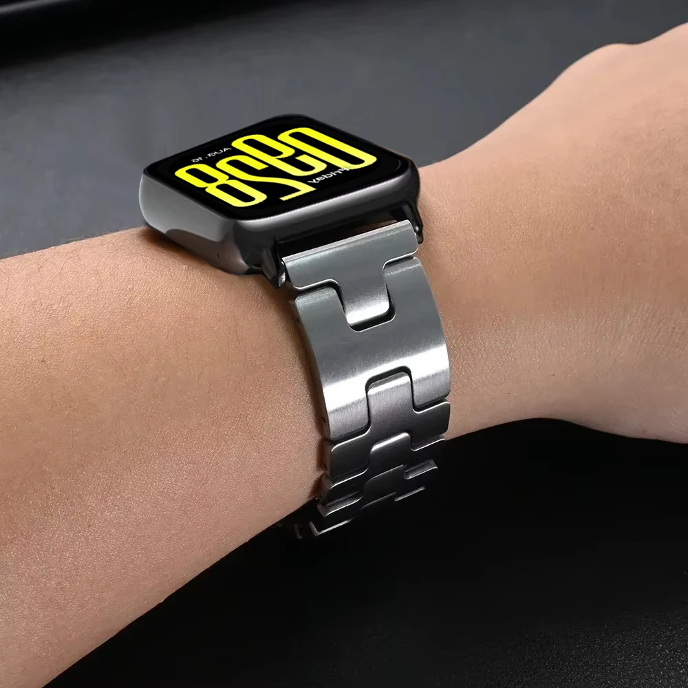 �y�Z�[�����zRedmi Watch 5 Active/5 Lite�p22mm�X�e�����X�X�`�[���X�g���b�v�AXiaomi Redmi Watch 3 Active/3 Lite�pH�^���^���u���X���b�g