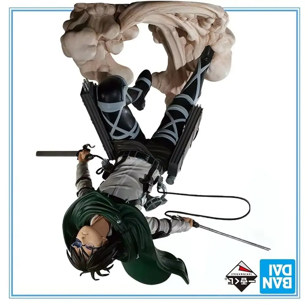 

100% Original in Stock BANDAI SPIRITS Ichiban KUJI MEGAIMPACT Shingeki No Kyojin Zoe Hans Collection Series Anime Figure