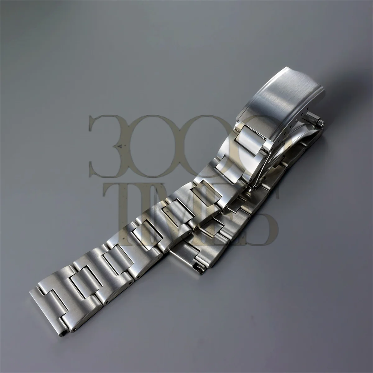 Flat End 18MM 19MM 20MM 22MM Silver Solid Steel H Type Bracelet Fit For Seiko007 RLX OMG TISS Rally Vintage Clasp