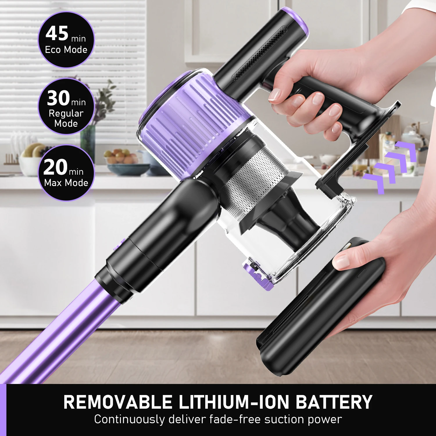 مكنسة كهربائية لاسلكية بقوة شف - مراجعة Power Tools That Are Green وسعره