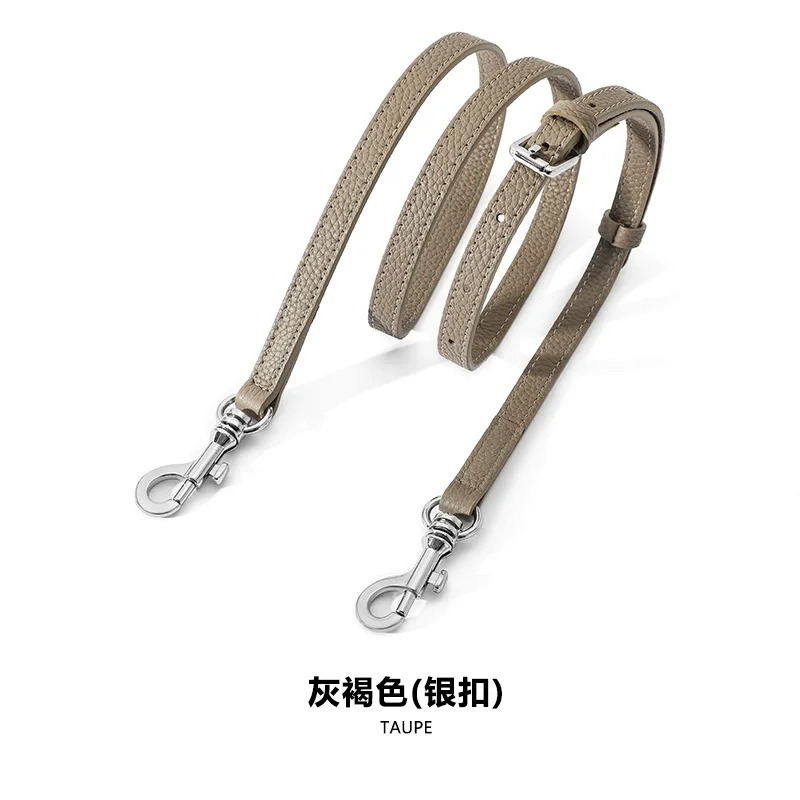 

Adjustable Grained Calfskin Shoulder Strap For Handbag Le Pliage Purse Bag Carry Belt Silvery Buckle Adjustable Bag Carry Belt