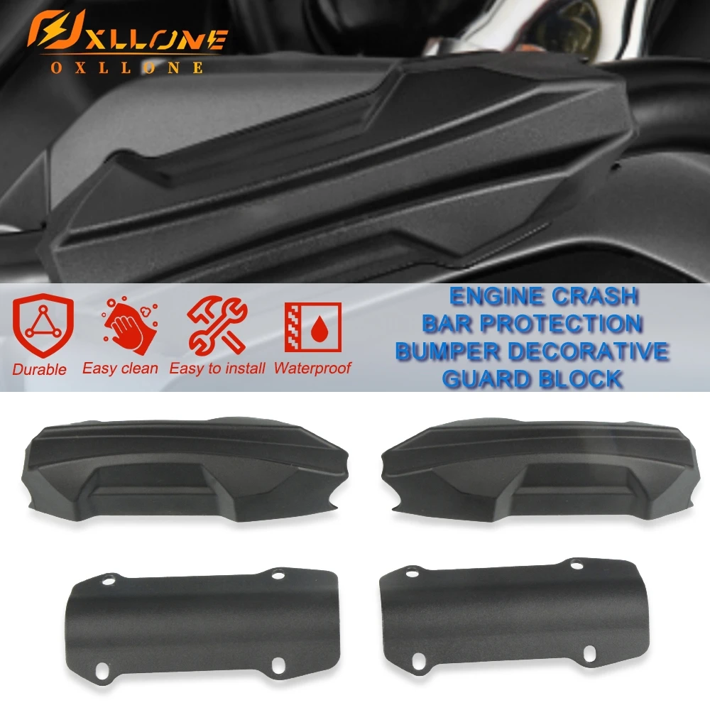 

25mm Motorcycle FIT For DUCATI DesertX Desert X Desert-X 2022 2023 2024 Crash Bar Bumper Engine Guard Protector Decorative Block