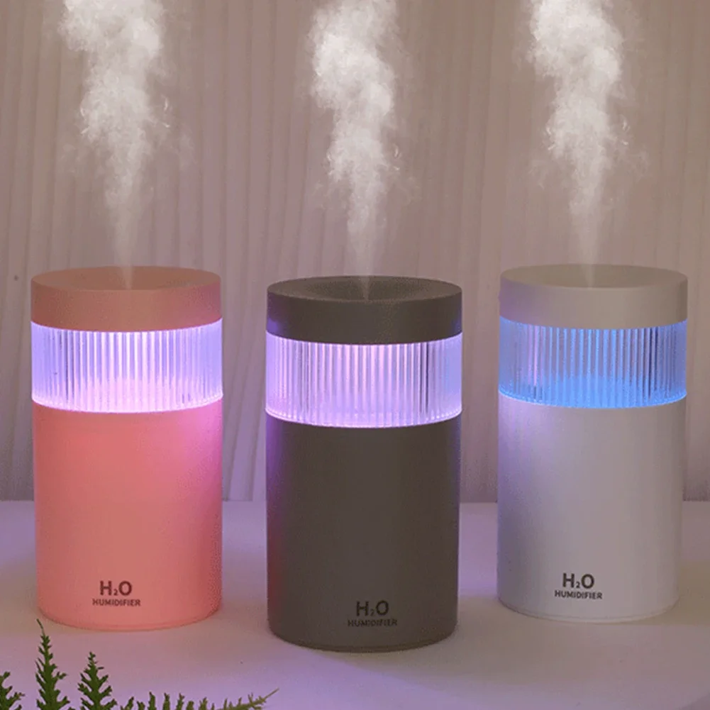 Air Humidifier USB Charged Wireless  Diffuser 300ML Ultrasonic Cool Mist Maker Fogger LED Essential Oil Diffuser