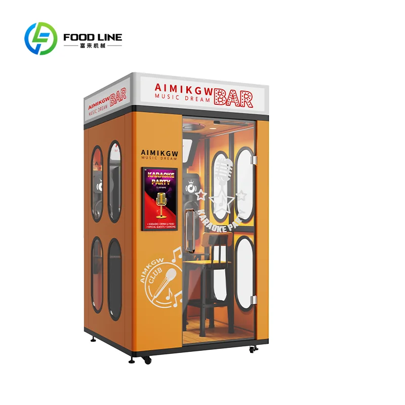 Customized Coin-Operated Electronic Jukebox Karaoke Machine WiFi for Multi-Language Support Metal KTV Game for Shopping