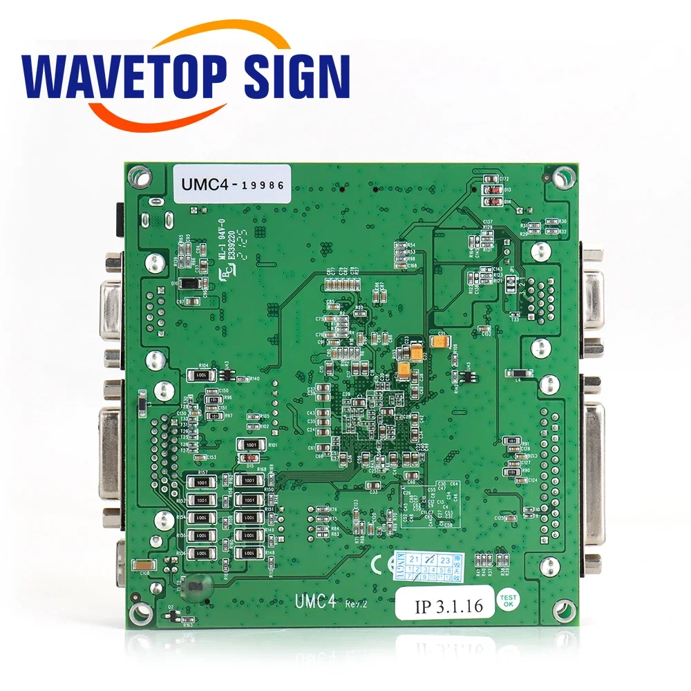 Карта управления лазерной маркировкой WaveTopSign UMC4, USB-интерфейс, все цифровые Высокопроизводительные специальные карты для лазерной маркировочной машины