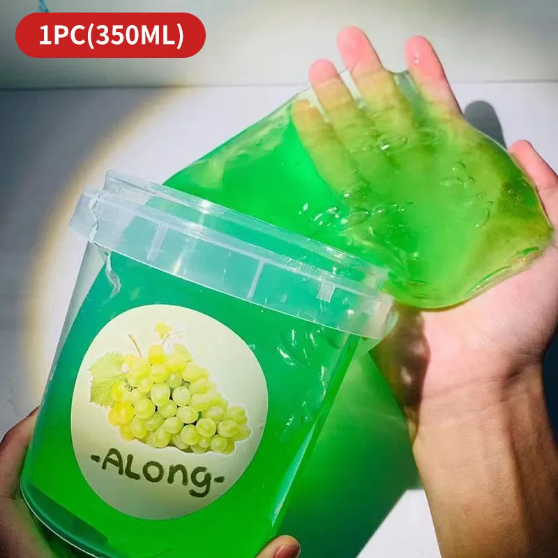 Super Large Box Slime Toy Soft Jelly Clay Fake Water Non Stick Milk Bucket Toy Handmade Squeezing Srtess Relief Toy Adults Kids - view 4