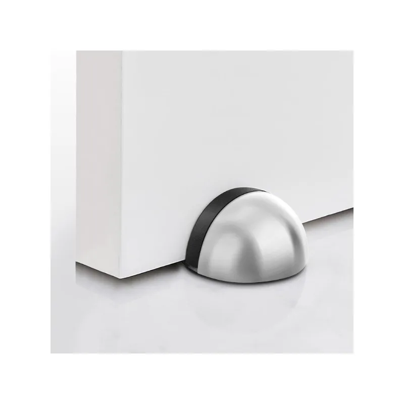 Stainless Steel Magnetic Door Stopper Heavy Duty Hidden Door Stop Wall Mount Door Holder Home Furniture Hardware