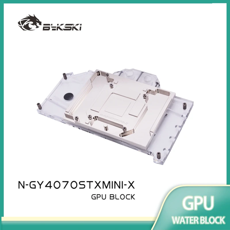 

Bykski GPU Block for Gainward GeForce RTX 4070 SUPER MINI Video Card Water Cooling Radiator N-GY4070STXMINI-X