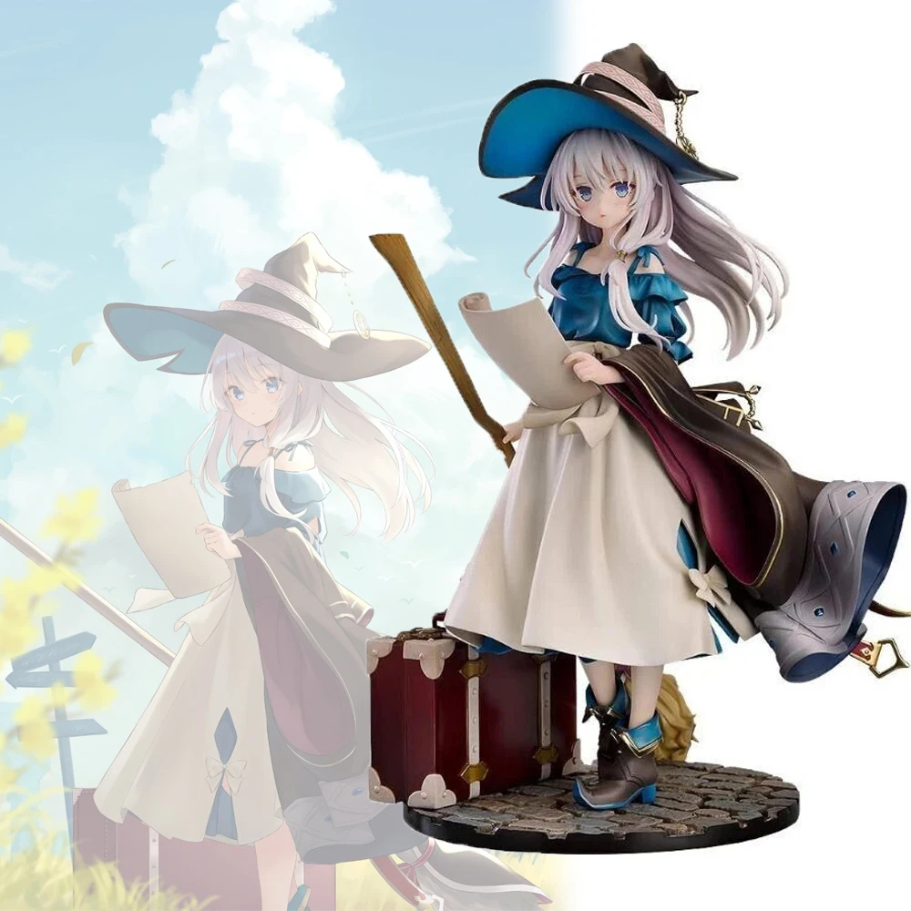 

Elaina Early Summer Sky Ver. Фигурка из ПВХ 1/7 - Коллекционная модель «Путешествие Элейны», кукла Majo No Tabitabi, игрушка для взрослых