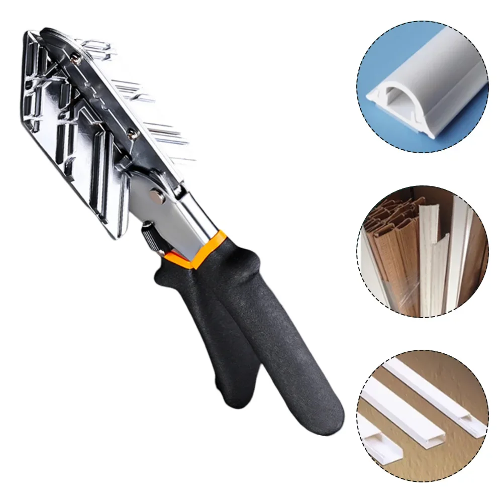 Angled Scissors No Burrs Sk5 Alloy Steel Blade Multi-Angle Bevel Shears Wire Trough Angle Shears 45-Degree Angle Cutter Tool