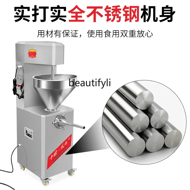 

Electric sausage filling machine Commercial automatic vertical ham sausage filling machine